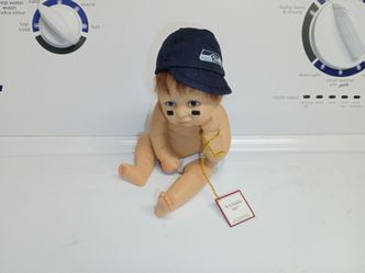 "is it Sunday yet?" ASHTON DRAKE SEAHAWKS miniature sized doll figure Baby.