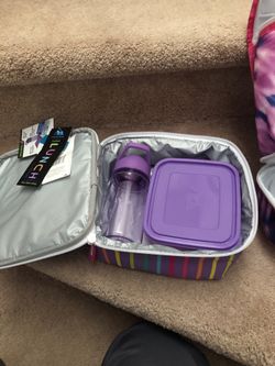 Girls lunch bag one is brand new