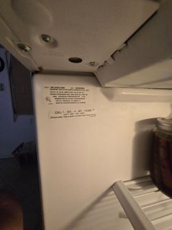 Refrigerator,  Kenmore
