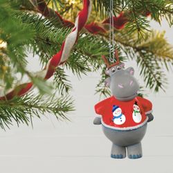 2020 I Want A Hippopotamus For Christmas Hallmark Keepsake Ornament