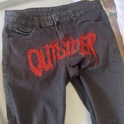 Rhinestone Jeans SIZE 32