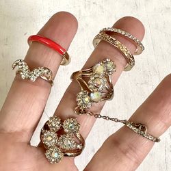 Ring Bundle Of 6