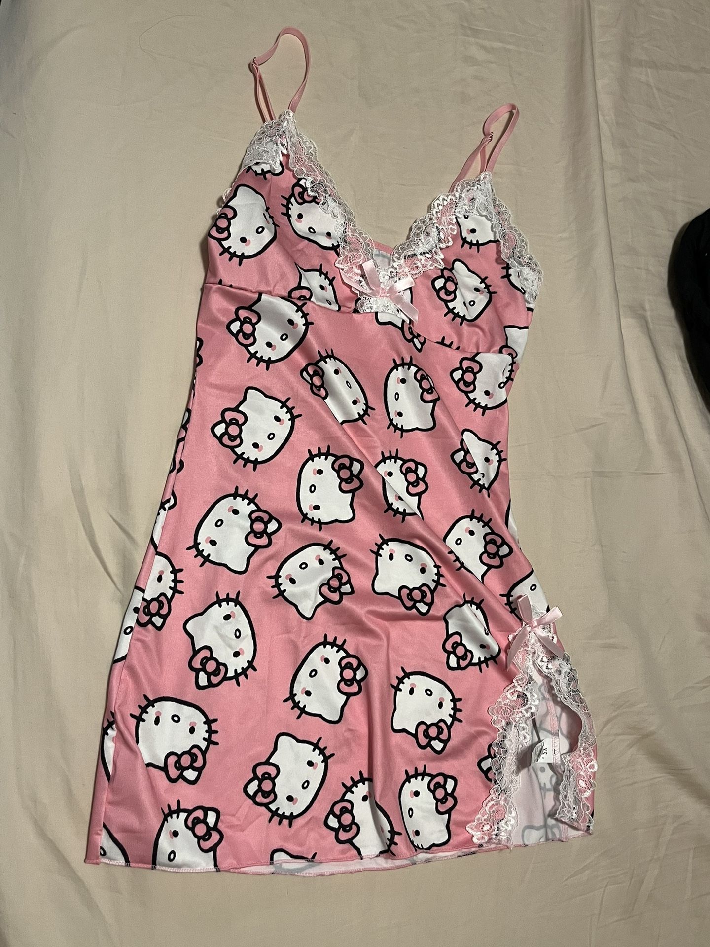 Hello Kitty Nightgown, New- Never Worn Or Washed