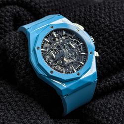 HUBLOT BABY BLUE ORLINSKI REF: 525.ES.0170.RX.ORL22 LIMITED EDITION