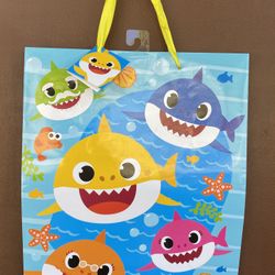 Baby Shark Birthday Party Gift Bag 13”