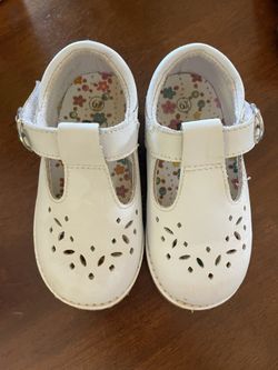 Girls Leather Shoes Size 6.5