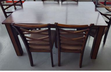 dining set and 4 chairs