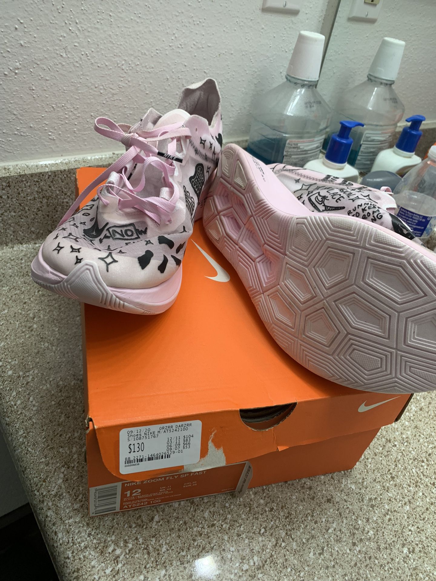 Nike Shoes Pink Sz 12