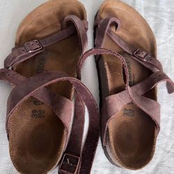 Birkenstocks In Brown