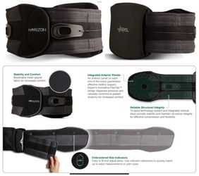 🍒 1 ASPEN Horizon Body Sculpting Waist Trainer w/ Pull Cord (for extra customization) & Ice Pack Pocket Option... Value $110