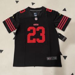 Youth San Francisco 49ers Christian Mccaffrey black Stitched Jersey , S To Xl