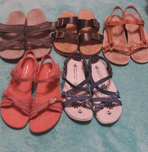 Merrell Sandals $10 Ea. At 4111 W. McKay Ave 10/11 8-2