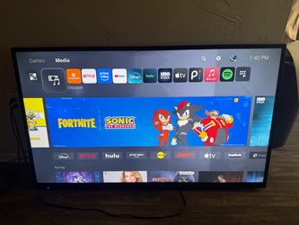 55’ TV no remote