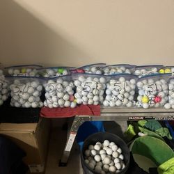 80 Quality Used Name Brand Golf Balls- Cleaned And Sanitized Ready For That Weekend Round 