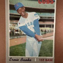 Ernie Banks - MLB 1970 Trading. Card
