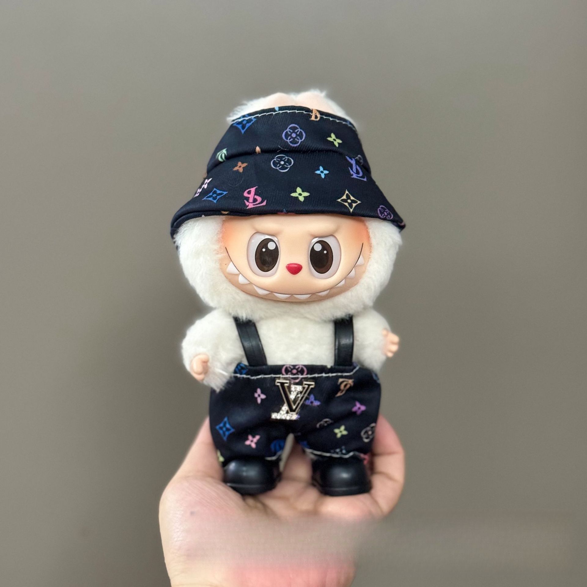 Labubu Pin For Love LV Outfit