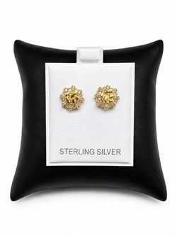 925 Sterling Silver 0.60CTW MOISSANITE Nugget Screw back Stud earrings