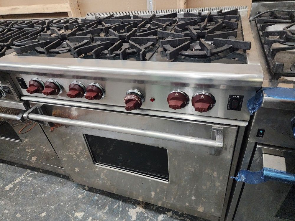 Wolf Range 36 Inch Wide Stainless Steel