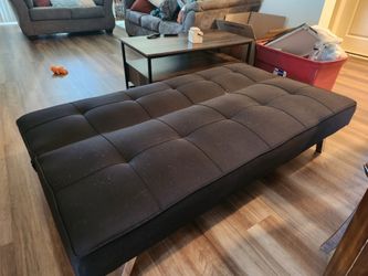 Black futon
