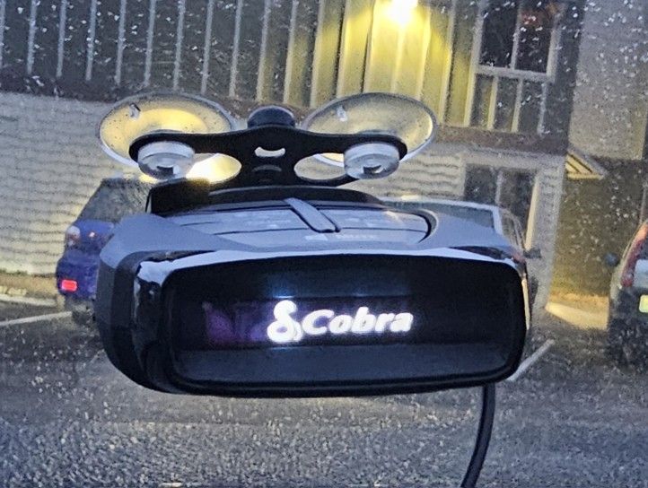 Price Drop! COBRA RAD480i Radar Detector