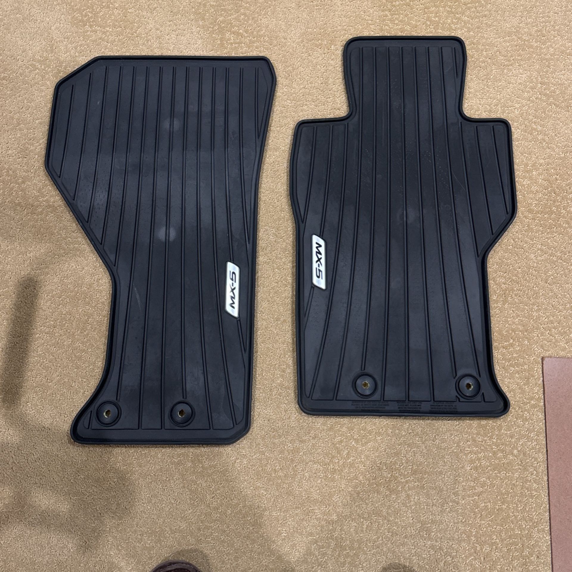 Mazda MX-5 Miata All Weather Floor Mats