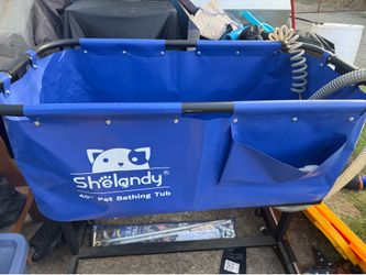 Shelandy 40”pet bathing tub
