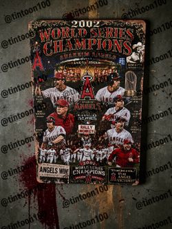 Angels Metal Sign