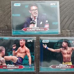 UFC TOPPS 2025 STADIUM CLUB LOT OF 3 