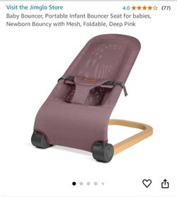 Baby Bouncer Mauve Color