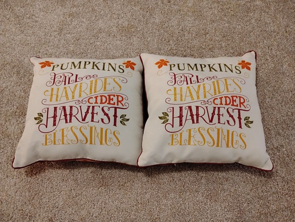 Fall Throw Pillows