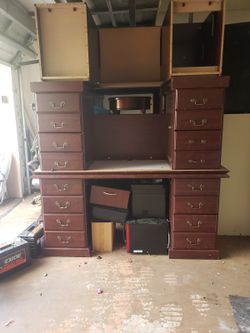 4 Office Desks $50 Each Or $190 For All