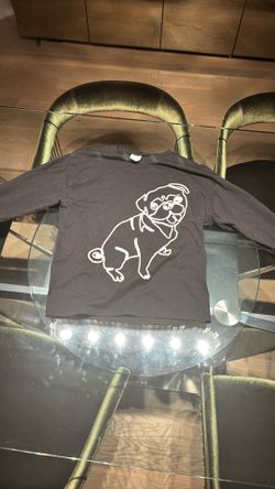 Zara Girls Pug Embroidery Long Sleeve