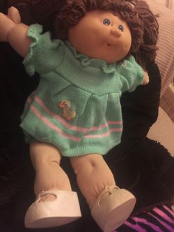 Vintage cabbage patch doll, authentic.