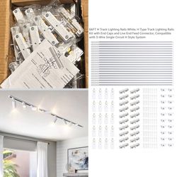 H track lighting rails