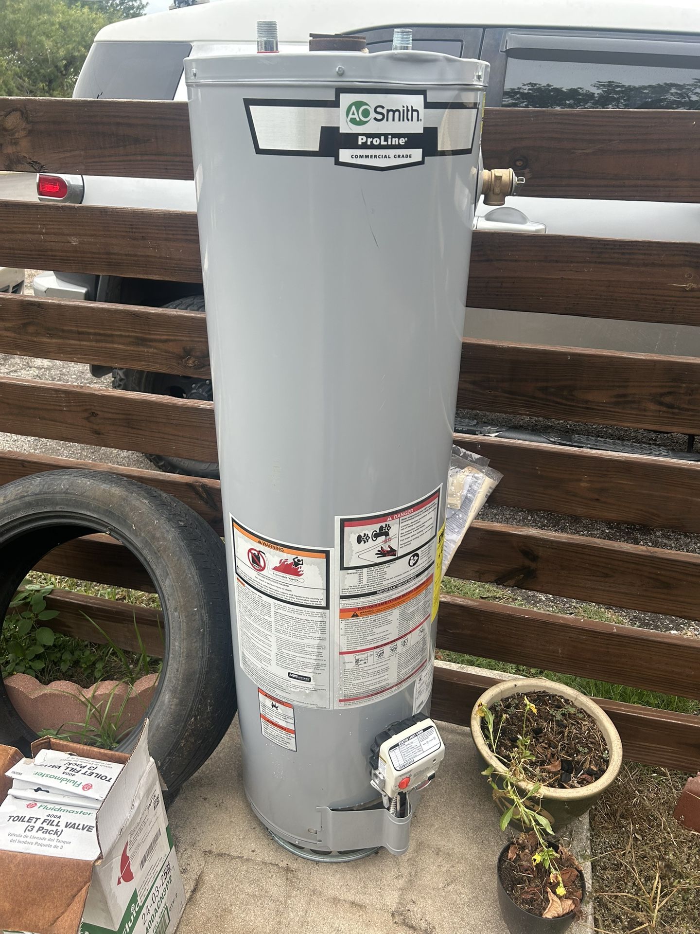 30 Gallons Water Heater New Gas