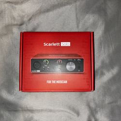 Focusrite Scarlett Solo Audio interface