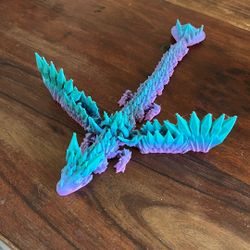 Large 3D Printed Winged Heart Dragon