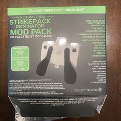 Xbox Series X/S And Xbox One Strike pack Dominator Mod Pack PRICE IN DESCRIPTION 