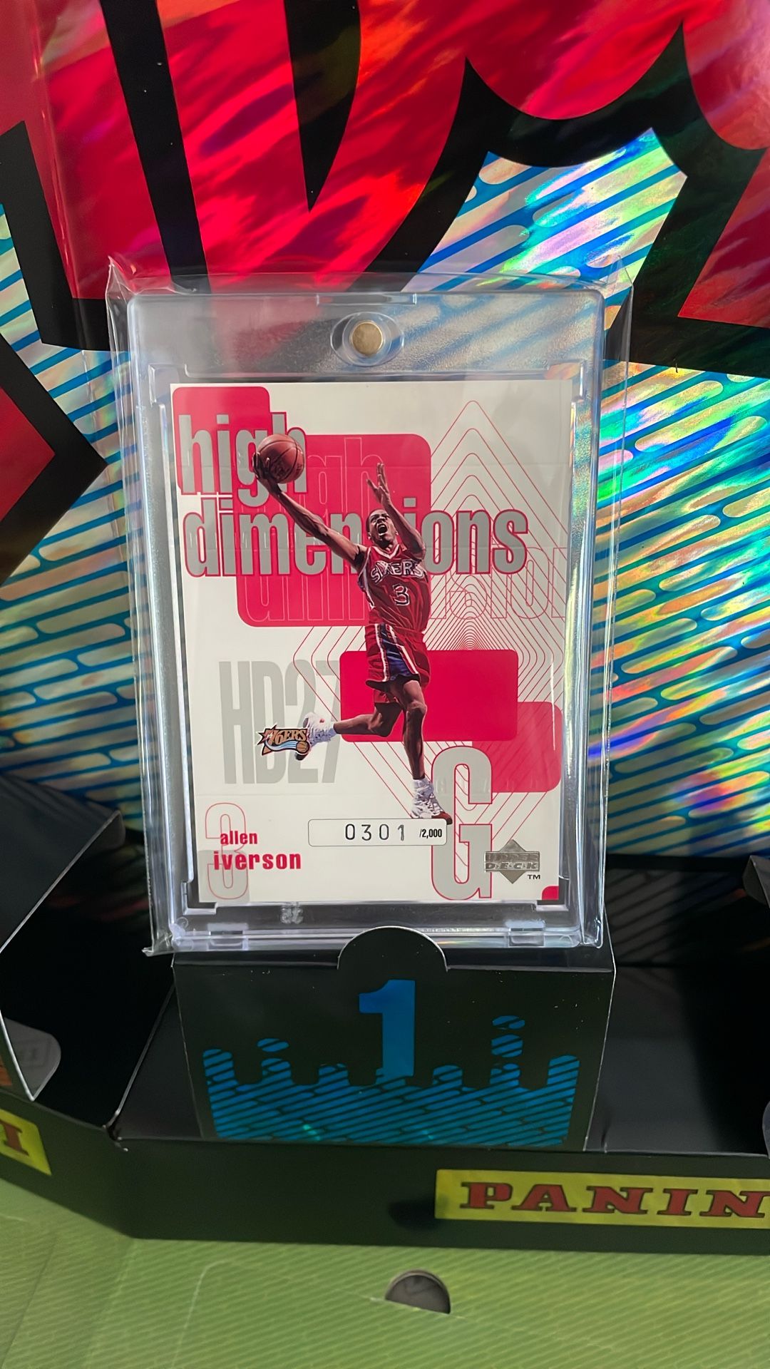 1997 Upper Deck High Dimensions /2000 Allen Iverson