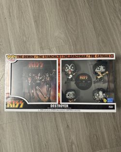 Funko Pop! Albums: KISS Destroyer Walmart Exclusive Glow In The Dark