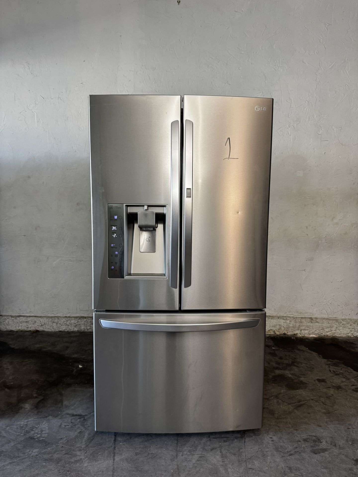LG French Doors Stainless Steel Refrigerator 