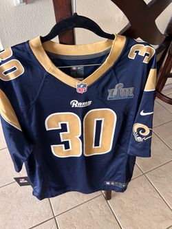 Nike LA Rams #30 Super Bowl LIII Jersey Size L