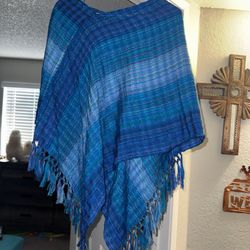 curtus porter cotton poncho