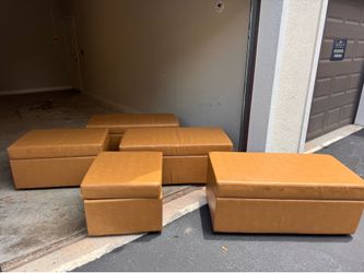 Storage ottoman set value $2000