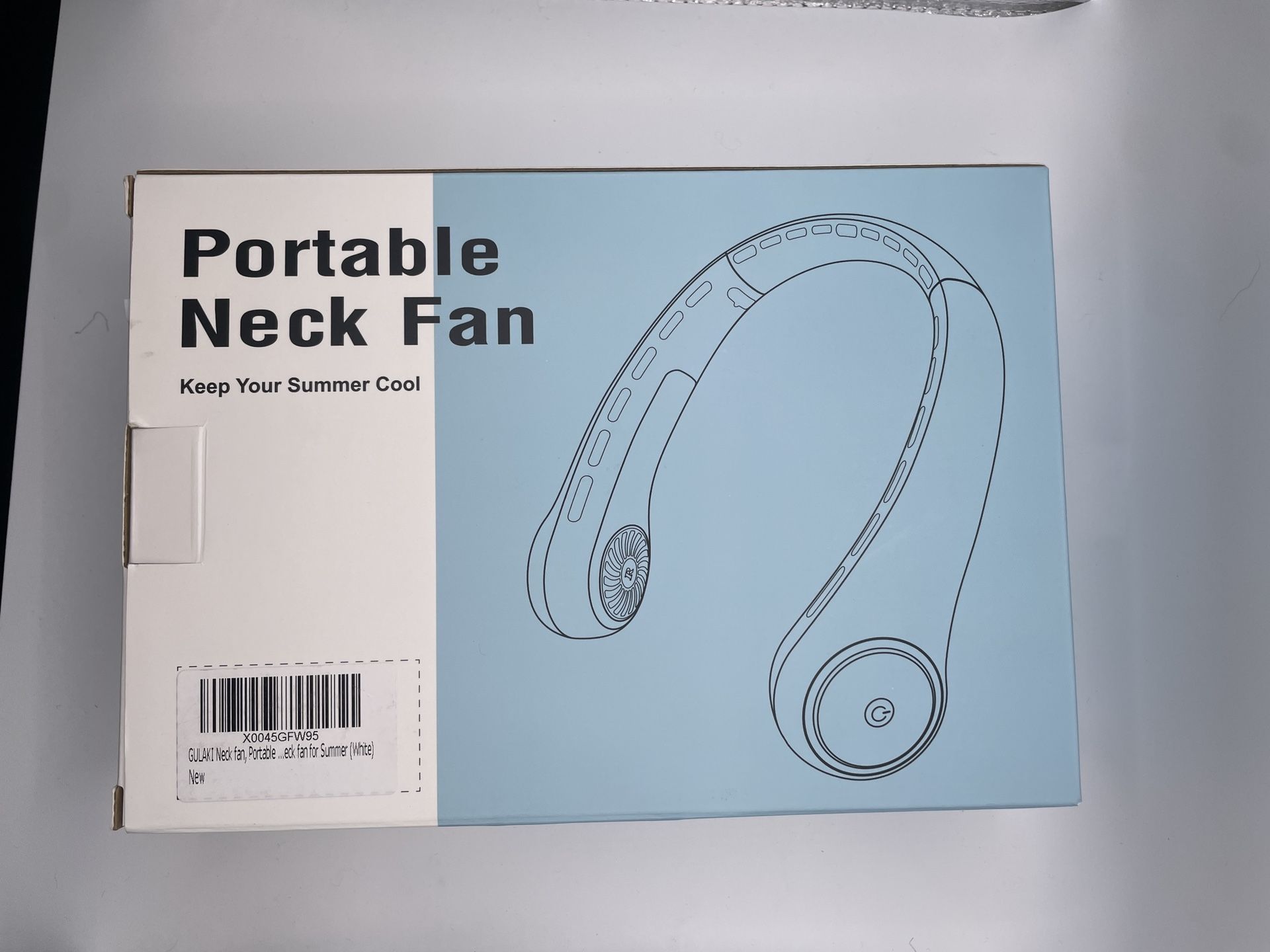 🌀 Brand‑New GULAKI Bladeless Portable Neck Fan