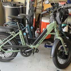 2 Electric Bikes