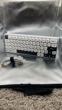 KBD Fan White, Aluminum Tofu60 Keyboard