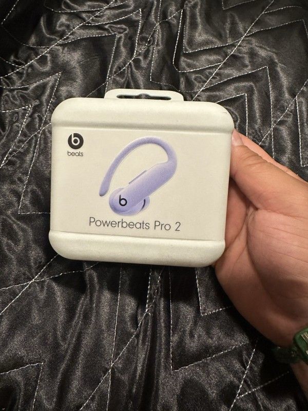 Beats Powerbeats PRO 2 EARBUDS- MX753LL/A -Hyper Purple New & Sealed - Authentic