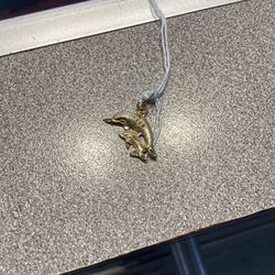 14k Dolphin 