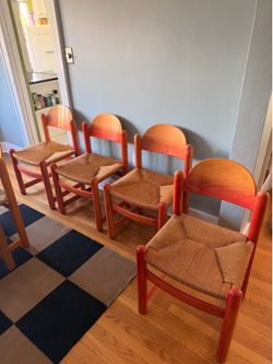 Vintage MCM Hank Loewenstein Padova Dining Chairs set of 4